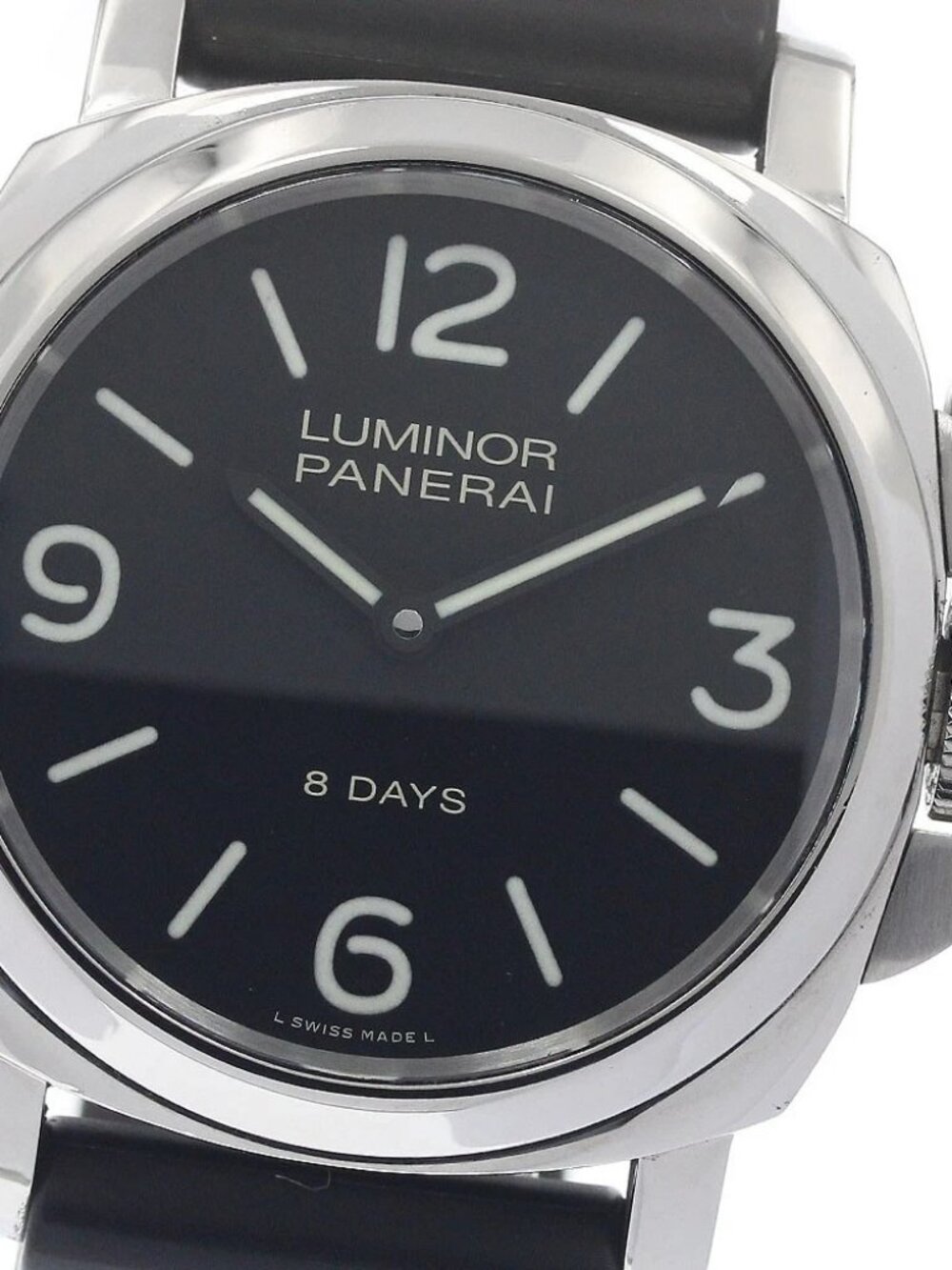 PANERAI Luminor Base 8DAYS Acciaio PAM00560 Hand Winding Men's Watch_952747